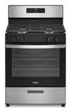 Whirlpool WFG320M0MS 5.1 Cu. Ft. Freestanding Gas Range with Broiler Drawer - Stainless Steel