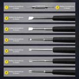 Wholesale-i-Zoom FL81012 Multi Function Screwdriverw/Flashlight & 3AAA -8 in 1-Electro Vision Inc