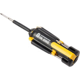Wholesale-i-Zoom FL81012 Multi Function Screwdriverw/Flashlight & 3AAA -8 in 1-Electro Vision Inc