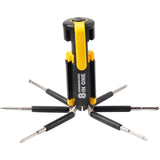 Wholesale-i-Zoom FL81012 Multi Function Screwdriverw/Flashlight & 3AAA -8 in 1-Electro Vision Inc