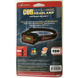 Wholesale-i-Zoom FLCH215012 Versa Beam COB Headlamp 2 pack 150 Lumens-Headlamp-Electro Vision Inc