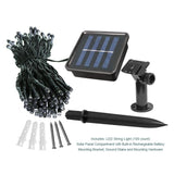 Wholesale-i-Zoom SSL100612Solar Powered String Light 100 LEDs 40'-LED Light-Electro Vision Inc