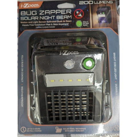 Wholesale-i-Zoom WMSB58010 Bug Zapper Solar Night Beam-Bug Zapper-IZ-WMSB58010-Electro Vision Inc