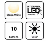 Wholesale-i-Zoom WMSL49012 Sunburst Solar Landscape Light-Landscape Light-Electro Vision Inc