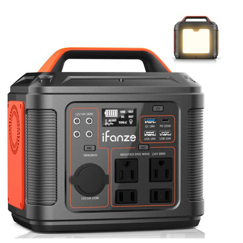 Wholesale-iFanze P302 Portable Power Station 300W-Electro Vision Inc