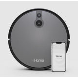Wholesale-iHome IHRV9BLKRA Autovac Robot Roomba Vaccum Black-Electro Vision Inc