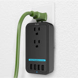 Wholesale-iLuv 2 Outlet Wall Charger with 4 USB Port-UL-Charger-Electro Vision Inc