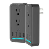 Wholesale-iLuv 2 Outlet Wall Charger with 4 USB Port-UL-Charger-Electro Vision Inc