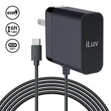 Wholesale-iLuv AD545CULBK charger w/USB C cable 45W PD AC-Electro Vision Inc