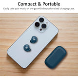 Wholesale-iLuv Bubble Gum True Wireless Cordless Pacific Blue-Earbuds | Headphone-Electro Vision Inc