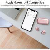Wholesale-iLuv Bubble Gum True Wireless Cordless Rose Gold-Earbuds | Headphone-Electro Vision Inc