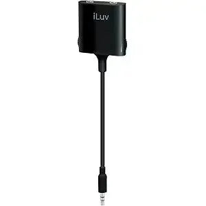 Wholesale-iLuv I111 Audio Splitter 3.5mm 2-Way-Electro Vision Inc
