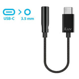 Wholesale-iLuv I115ADBK USB-C to 3.5 mm Headphone Jack Adapter-Audio Adapter-Electro Vision Inc