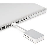Wholesale-iLuv ICB718WHT Card Reader with 2 USB Ports White-Card Reader-Electro Vision Inc