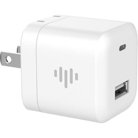 Wholesale-iLuv MYPOWER10 12W USB Wall Charger – White-Electro Vision Inc