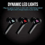 Wholesale-iLuv SG100BK Low Latency Gaming Wireless Earbuds IPX6 - Black-Wireless Earbuds-Electro Vision Inc