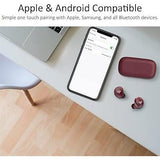 Wholesale-iLuv SG100CR Low Latency Gaming Wireless Earbuds Crimson Red IPX6-Electro Vision Inc