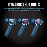 Wholesale-iLuv SG100PBL Low Latency Gaming Wireless Earbuds Pacific Blue IPX6-Electro Vision Inc