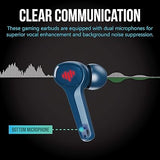 Wholesale-iLuv SG100PBL Low Latency Gaming Wireless Earbuds Pacific Blue IPX6-Electro Vision Inc