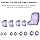 Wholesale-iLuv SG100PU Low Latency Gaming Wireless Earbuds Purple IPX6-Electro Vision Inc