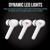 Wholesale-iLuv SG100WH Low Latency Gaming Wireless Earbuds White IPX6-Wireless Earbuds-Electro Vision Inc