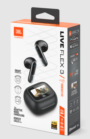 JBL Live Flex 3 TW Earphone - Black