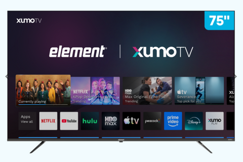 Element E550AE75C-G LED 4K UHD HDR 550 Series Xumo TV 75"