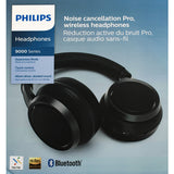 Philips TAH9505BK Wireless Active Noise Canceling Over-Ear Headphones Black