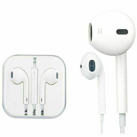 Apple MNHF2AM/A EarPods with 3.5mm Plug - White (Wired w Mic)