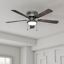 Hugger AL383LEDGM Gunmetal Ceiling Fan - LED 52"