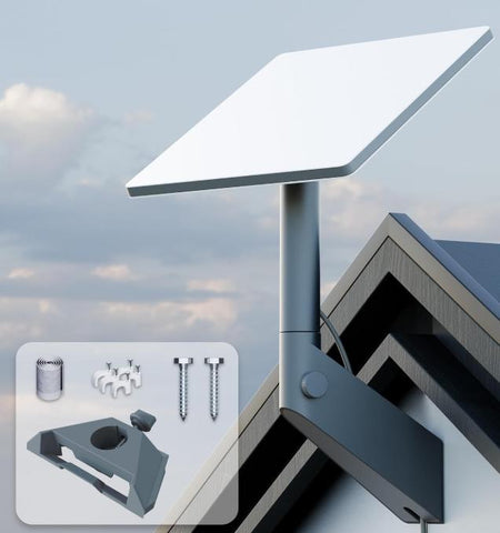 Dai Starlink Mini Wall Mount, 360 Adjustable Starlink Mini Brack - Gray