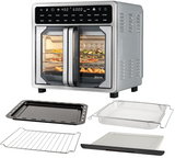 Kitchen Elite AFO110FD French Door Air Fryer Oven 16 Qt - Stainless Steel