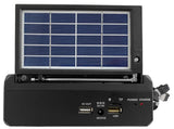 Wholesale-Supersonic SC1180BT 6-Band Bluetooth Radio w/ Solar-Bluetooth Radio-Electro Vision Inc