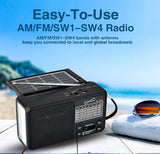 Wholesale-Supersonic SC1180BT 6-Band Bluetooth Radio w/ Solar-Bluetooth Radio-Electro Vision Inc