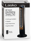 Lasko T42950 Wind Curve Tower Fan with Fresh Air Ionizer - 42"