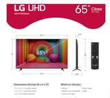 LG 65UT7550 UHD ThinQ AI Smart TV 4K - 65"