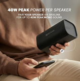 Kodak SoundBrix Magnetic Speakers Plus (Set of 2) - Black