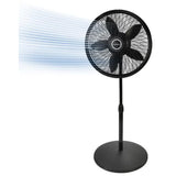 Lasko 1823M Cyclone Large Room Pedestal Fan 18"