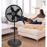Lasko 1823M Cyclone Large Room Pedestal Fan 18"