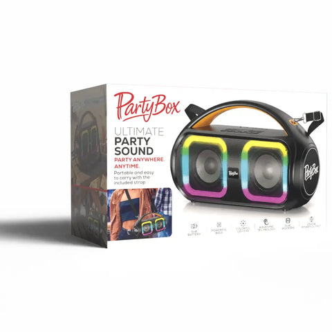 Partybox XPB24 Portable Bluetooth Party Speaker with RGB Lights