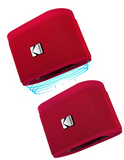 Wholesale-Kodak Dual SoundBrix Magnetic Speakers (Pack of 2) - Red-Speaker-Electro Vision Inc