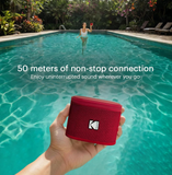 Wholesale-Kodak Dual SoundBrix Magnetic Speakers (Pack of 2) - Red-Speaker-Electro Vision Inc