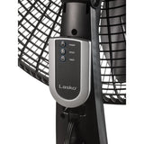 Lasko S20620 Pedestal Fan with Remote, black METAL GRILL