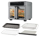 Kitchen Elite AF109FD French Door Air Fryer Oven 26 Qt - Stainless Steel