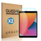 Wholesale-[2-Pack] Tempered GLASS Screen Protector for Apple iPad 8th Generation 2020 10.2"-Tablet-Electro Vision Inc