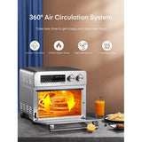 Wholesale-AICOOK FM9013 24qt Air Fryer Oven, 12 Functions-Ovens-Electro Vision Inc