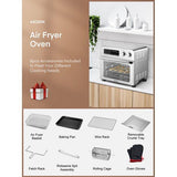 Wholesale-AICOOK FM9013 24qt Air Fryer Oven, 12 Functions-Ovens-Electro Vision Inc