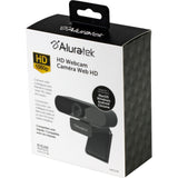 Wholesale-Aluratek AWC03F- 1080 HD Webcam with Microphone - Black-Webcams-Electro Vision Inc