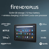 Wholesale-Amazon Fire HD 10 Plus tablet, 10.1", 1080p Full HD, 32 GB-Tablet-Electro Vision Inc