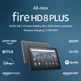 Wholesale-Amazon Fire HD 8 Plus Tablet – 32GB, Wireless Charging, 3GB RAM, Alexa Built-In-Tablet-Electro Vision Inc